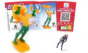 Aquaman von den Justice League mit Beipackzettel DV415
