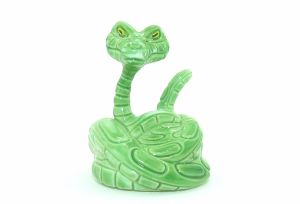 Englische Schlange Kaa vom Dschungelbuch in hellgrün - mintgrün (The Jungle Book)