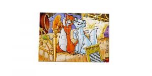 Puzzleecke der Aristocats oben rechts (15 Teile Puzzle)