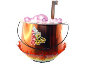 Diorama zum 50 jährigen Geburtstag von Asterix. Der Kessel mit dem Zaubertrank - Figuren noch OVP