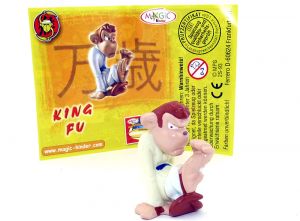 King Fu mit komplett gelben Oberkörper und weißen Beinen - Füße Grundmaterial (Zoff im Affenstall)