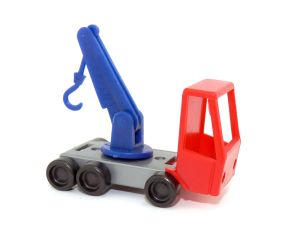 Krankwagen in rot / blau (Der Hafen - das Tor zur Welt)