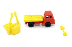 Kranwagen rot - gelb (Baufahrzege 2 D / EU 1978)