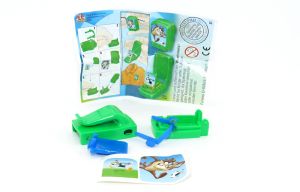 Ansteckclip von Bugs Bunnys. Mit Duffy Duck und Taz