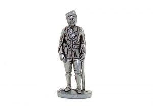 Offizier Figur aus Eisen in klein 35mm. Kennung H44 (Metallfiguren)