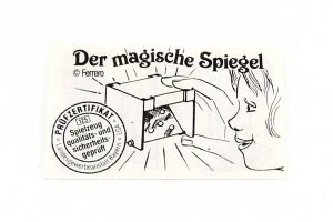 Beipackzettel Der magische Spiegel © Ferrero