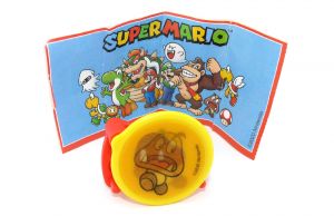Super Mario Rucksackschoner mit  Goomba mit Beipackzettel DV564