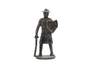 Englischer Kriegsknecht aus Kupfer (Metallfiguren)