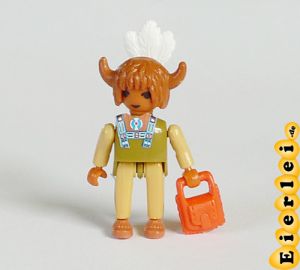 Medizinmann mit oranger Tasche (Schlangenfluss)