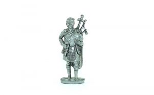 Dudelsackpfeifer - Militärmusiker, Kennung 4E (Metallfiguren)