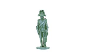 Kavallerieoffizier - Dragoneroffizier aus Eisen (Metallfiguren - ohne Kennung - Grünspan)
