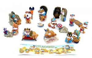 Satz Miaogizi - Katzenfiguren Set mit Beipackzettel (EU Sätze)