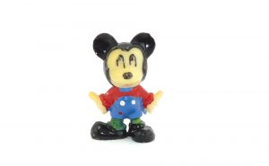 Micky Maus Figur wo der Rohling unbemalt ist (Alte Ü-Ei Figuren)