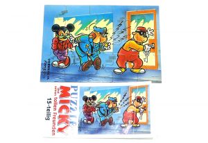 Puzzelecke mit BPZ von Micky Maus oben links