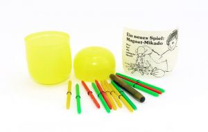 Ein neues Spiel Magnet-Mikado mit BPZ und Kapel (Alte Ü-Ei Inhalte - Bermes-Design)