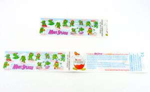 Beipackzettel der Ü-Ei MINI SPLASH Serie ITALY