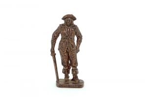 Moschettiere Figur Nummer 2 aus Kupfer (Metallfiguren)