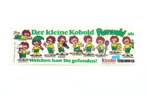 Beipackzettel der Serie Der kleine Kobold Pumuckl