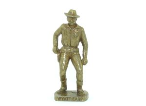 Westmänner I, Wyatt Earp der Sheriff in Gold (Metallfiguren)