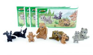 Überraschungei Figuren Natoons 2012 Tiere Auswahl UeEi 