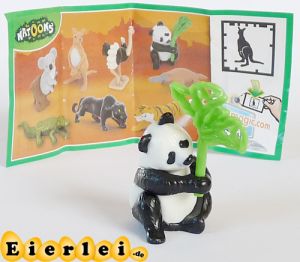 Natoons Tiere aus aller Welt Panda mit Beipackzettel