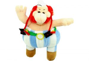 Plüschfigur von Obelix aus dem Maxi Überraschungsei von Ferrero (Größe 15cm)