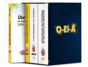 Das O-Ei-A 3er Bundle 2024-25 + Buch "50 Jahre Ü-Ei" JUBILÄUMSAUSGABE mit Schuber