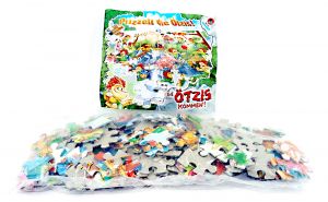 Maxi Ei Puzzle von den Ötzis mit Beipackzettel (150 Teile Puzzle)