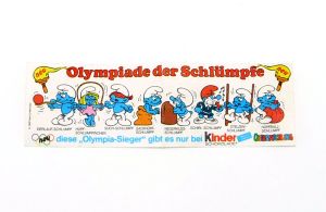 Beipackzettel von Olympiade der Schlümpfe