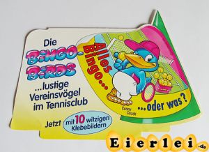PAH vom Hütchen der Bingo Birds (Palettenanhänger)