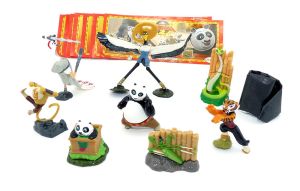 Kung Fu Panda II mit allen 9 Beipackzetteln aus Italien (Europa Satz)