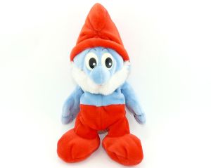 Papaschlumpf aus dem Maxi Ei (Plüschfigur)