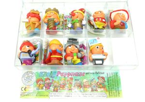 König Pappnase und sein Hofstaat mit alle Beipackzetteln von 1999