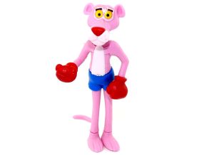 Pink Panther als Boxer. Der rosarote Panther als EU Steckfigur