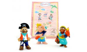 Dr. Oetker Figurensatz von COOLTOYS mit Beipackzettel
