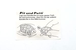 Beipackzettel von Pit und Patti - Schildkröte