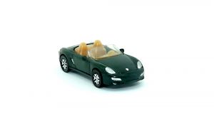 Porsche Boxster Cabriolet in grün als Automodell Maßstab 1:87 (Porsche Serie 2011)