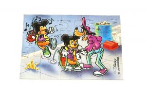 Puzzleecke von Micky Maus und seine Freunde ohne Beipackzettel. 15 teilige Puzzleecke unten rechts
