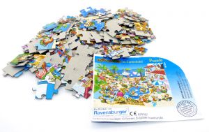 Maxi Ei Puzzle der Top Ten Teddies Traumurlaub mit Anleitung (150 TeilePuzzle)