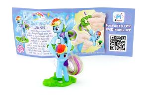 Rainbow - Pony mit Beipackzettel (My little Pony)