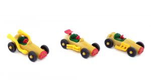 Satz Oldtimer Rennwagen von 1993 (Autos)