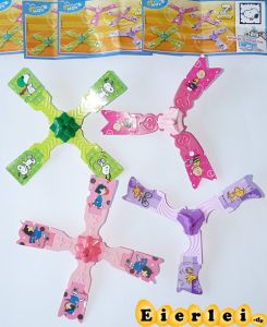 4er Satz Superkreisel von Snoopy, go move (12cm Durchmesser)