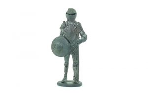 Ritter aus Eisen mit Schild (Metallfiguren)