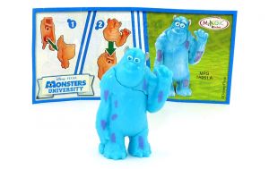 Sulley mit Beipackzettel (DIE MONSTER UNI)