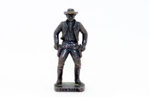 Sam Bass aus der Serie Westmänner 1. Metall Kupfer