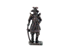 Samurai Nummer 3 aus Kupfer (Metallfiguren)