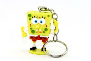 SpongeBob Schwammkopf als Schlüsselanhänger. Höhe 40mm
