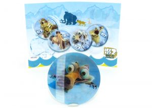 Wackelbild von Scrat mit Beipackzettel (ICE AGE 2)