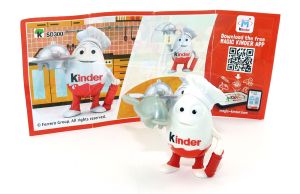 Koch mit Beipackzettel SD300 aus der Serie Kinderino Berufe