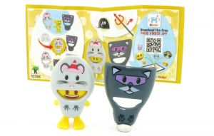 EmoJoy Doubleface Katze - Maus mit Beipackzettel (SE326C)